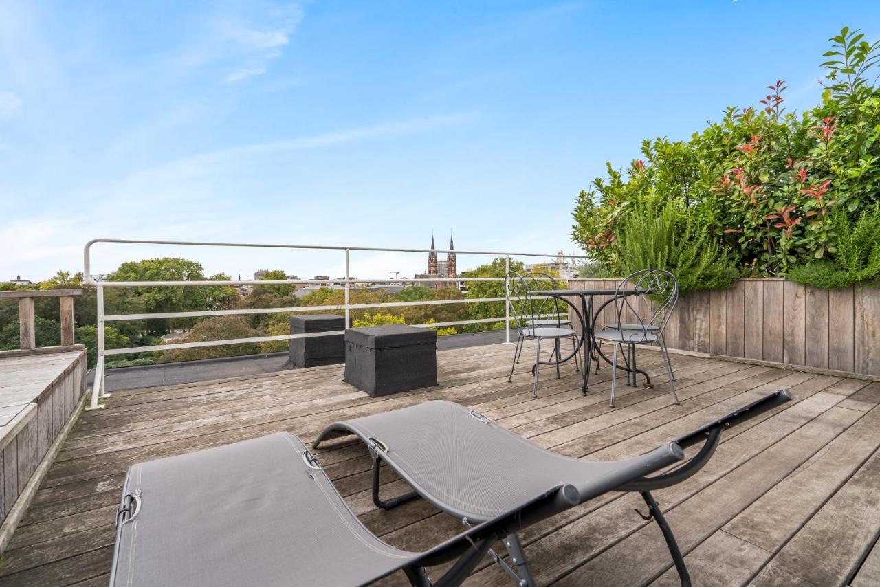 Ferienwohnung Fuths Penthouse 55 Antwerpen Exterior foto